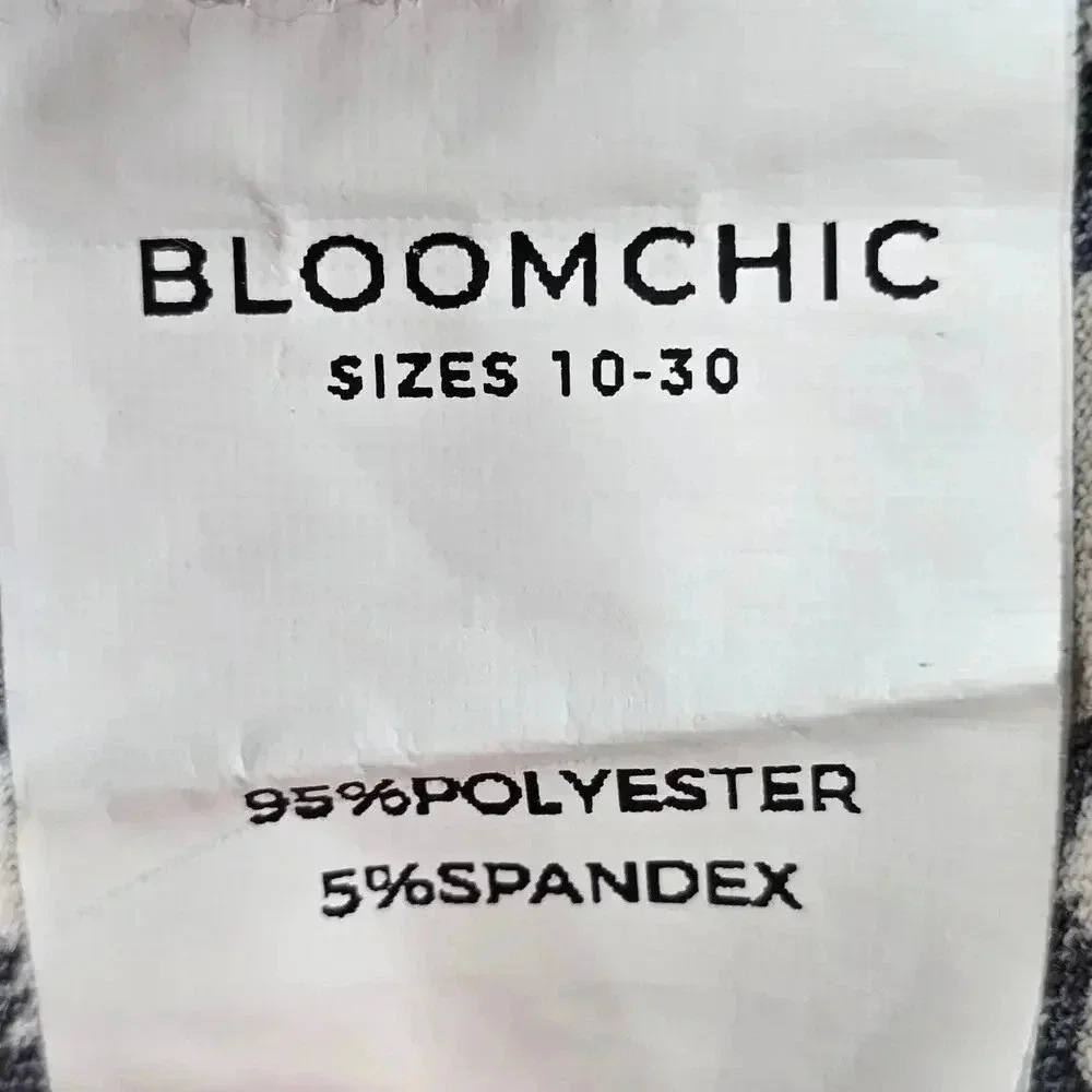 Bloomchic Animal Print Flutter Office Short Sleev… - image 6